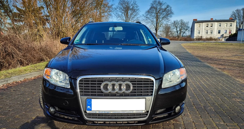 Audi A4 cena 19900 przebieg: 261000, rok produkcji 2007 z Czarne małe 529